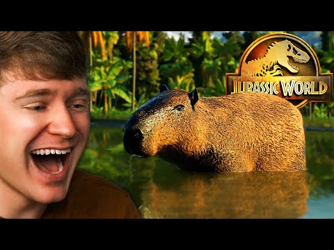 There's a GIANT CAPYBARA in JURASSIC WORLD EVOLUTION 2!?