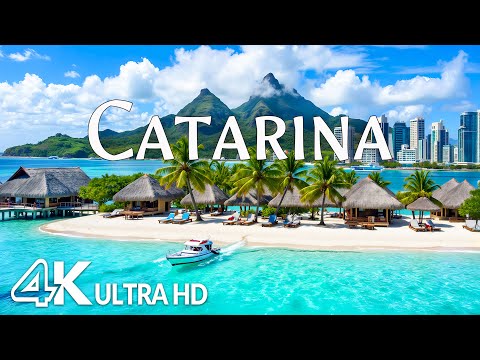 Santa Catarina, Brazil 4K – Pristine Coast, Emerald Sea & South Atlantic Paradise | Relaxing Music
