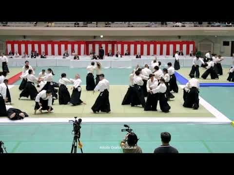 Aikido Osaka Buikukai - 61st All Japan Aikido Demonstration at the Nippon Budokan