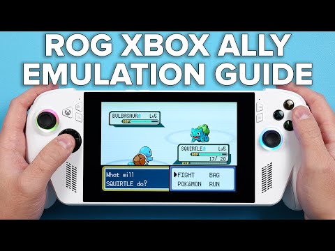 ROG XBOX Ally/Ally X Emulation Setup Guide & Showcase!