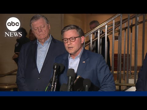 House Speaker Johnson on Iran: 'Israel was determined to act with or without the US'