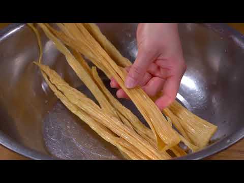 泡腐竹只加清水就错了，有硬芯还不好保存，按我这个方法来，又快又实用，#like #家常菜 #做法 #美食教程 #美食 #cooking