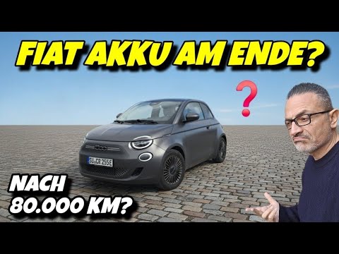 Fiat 500e Akku nach 80.000 km im Check.  Was sagt der Aviloo Flash-Test? #ev 