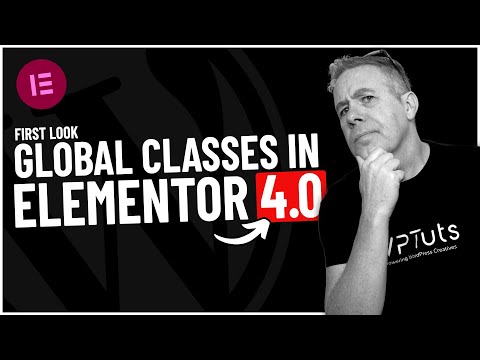 Trying Out Elementor’s New Global Classes Feature!