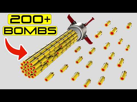 How do Cluster Bombs Work? | CBU-87 and CBU-105 Explained!