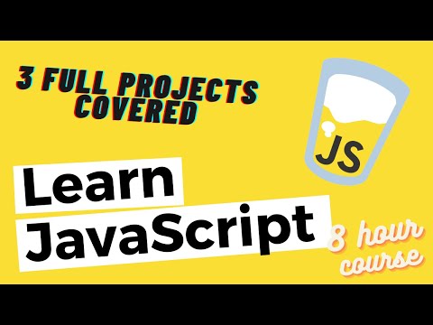 Learn JavaScript in 1 video - Advanced JavaScript Crash Course + Projects 🔥