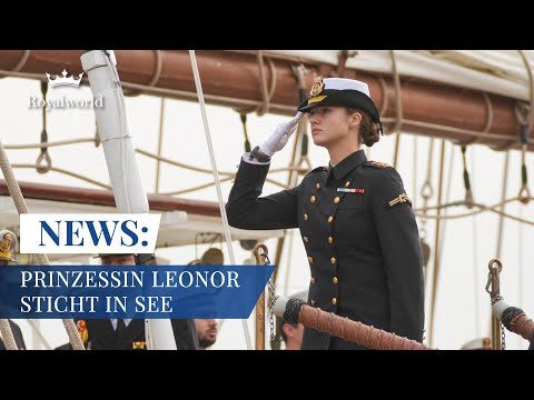 Leonor von Spanien sticht in See | Aktuelles