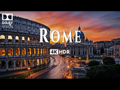 ROME 4K ULTRA HD [60FPS] • A Timeless Journey Through the Eternal City with Inspiring Music
