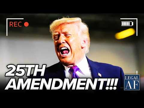 Trump goes COMPLETELY NUTS as 25th Amendment DEMANDS GROW