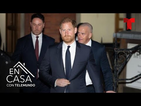 El príncipe Harry inicia su última batalla contra los tabloides | En Casa Con Telemundo