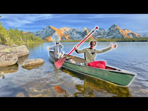 Back Country Trout Fishing In Remote Mountain Ponds! (Hidden Waters)