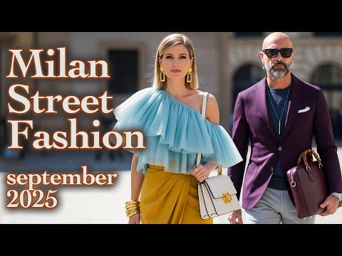 🔥 Beautiful Italian Street Fashion. Discover Milan’s Chic Fall 2025 Trends. Luxury Fashion Diary
