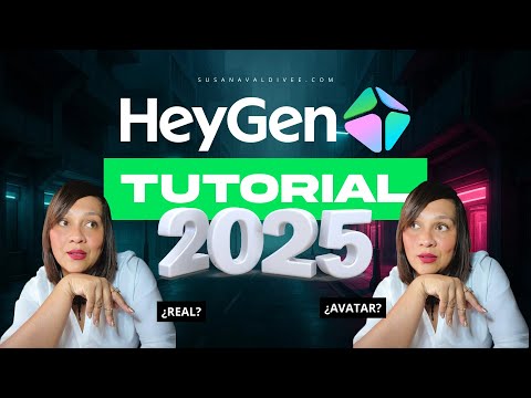 👉 #HeyGen Tutorial 2025 | APRENDE a crear avatares Realistas con Inteligencia Artificial