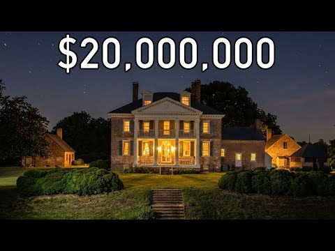 Inside a $20M Estate Older Than America  490 Acres, Mile Long Views, Private Beach