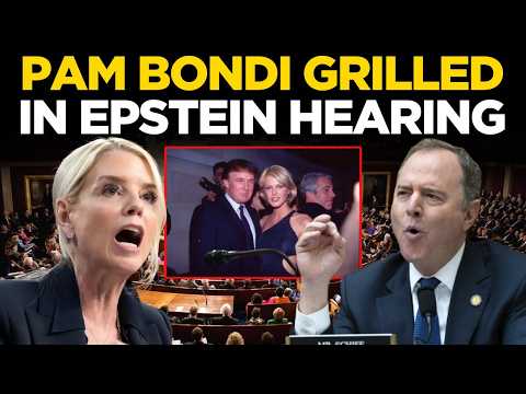 US News LIVE: Pam Bondi Explodes After Epstein Photos Shown In Explosive Hearing | Pam Bondi