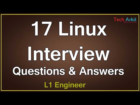 17 Linux Interview Questions and Answers | Tech Arkit