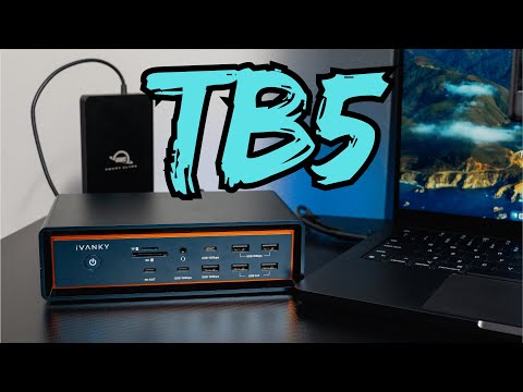 iVanky FusionDock Max 2 Review | TB5 - 23 Ports - 140W Charging