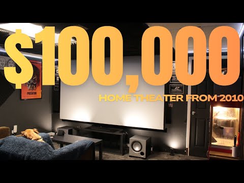 I Built An Awesome $100K Home Theater On An Extreme Budget