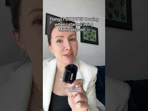 Things I STOPPED buying as a former shopaholic