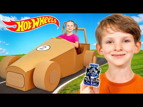 Pappkarkassist autode ja salajaste tunnelite väljakutse!🏎️🔥Hot Wheels Grand Prix seiklus!