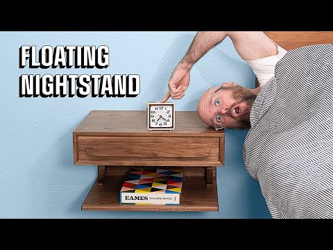 Designing a Dream Vacation Rental: DIY Floating Nightstands