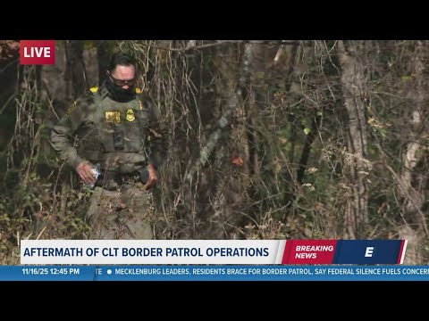 NEW VIDEO | Footage shows Border Patrol agents during Charlotte operation | WCNC