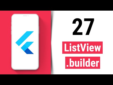 ListView.builder Flutter Tutorial for Beginners