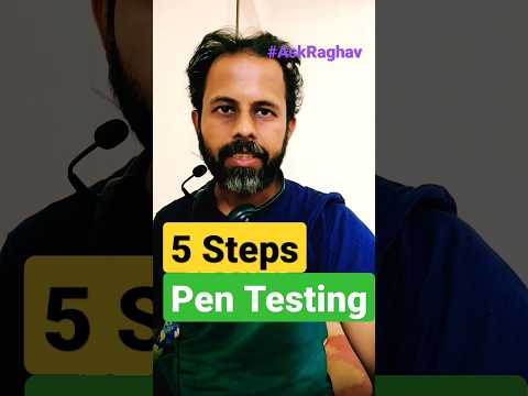 5 Steps to start career in Penetration Testing (ethical hacking) #AskRaghav