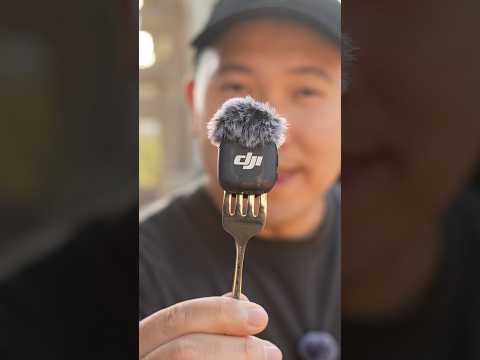 Tiniest highest quality microphone! DJI MIC 3