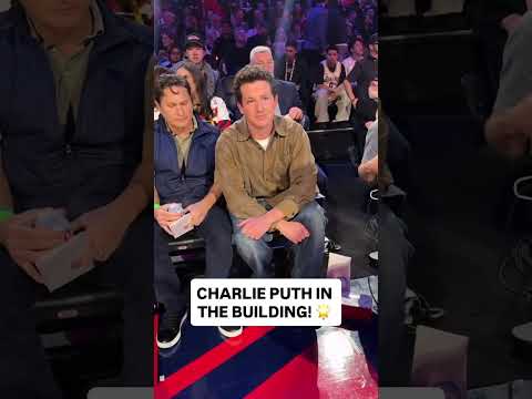 Charlie Puth pulled up for the NBA All-Star game via nbaallstar IG | February 15, 2026