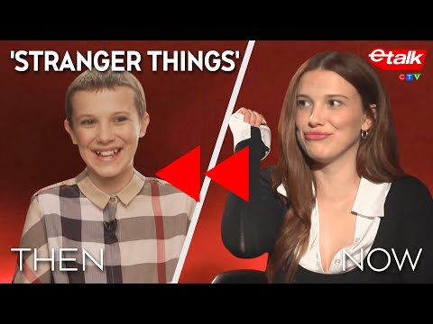 Then & Now: Millie Bobby Brown & Finn Wolfhard | 'Stranger Things' Interviews 2016 - 2025