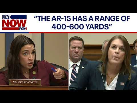 AOC questions Secret Service perimeter against AR-15 rifle range | LiveNOW from FOX