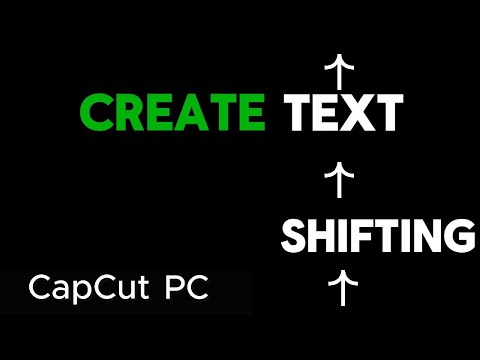How To Create Animated Text Shifting In CapCut PC (Easy Tutorial For Beginners)