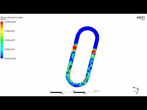 Heat pipe analysis in Ansys fluent || Multiphase analysis in Ansys || Volume of fluid (VOF) model