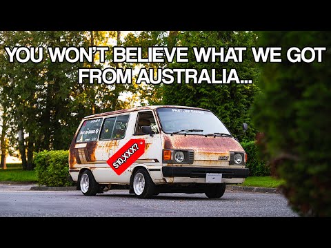 Australia sent us the rustiest van EVER.... | 4K