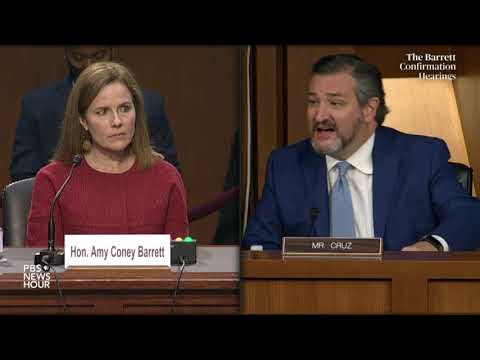 WATCH: Sen. Ted Cruz questions Supreme Court nominee Amy Coney Barrett