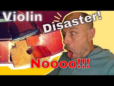 Violin Disaster! - Can it be Fixed? Part 1