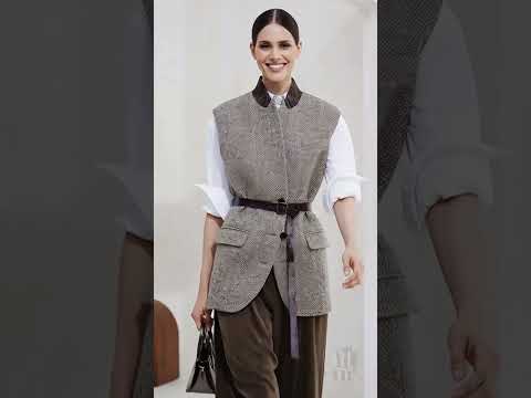❤️ BRUNELLO CUCINELLI - ТОП модных образов класса люкс. Как и с чем носить новинки от бренда  #мода