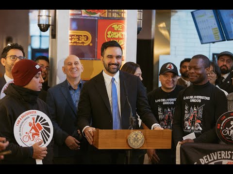 Mayor Mamdani Announces $5 Million Settlement for Wrongfully Deactivated Food Delivery Workers