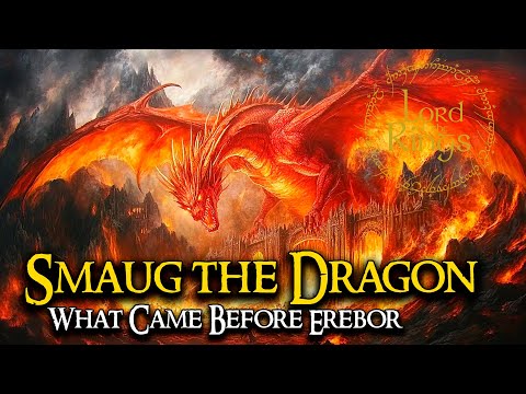 Smaug the Dragon - What Came Before Erebor  |  LOTR Lore  |  Audio Story