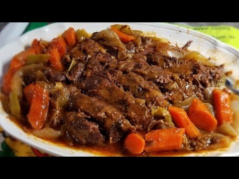 5 STAR POT ROAST RECIPE / How to make an easy pot roast / Step by Step ❤