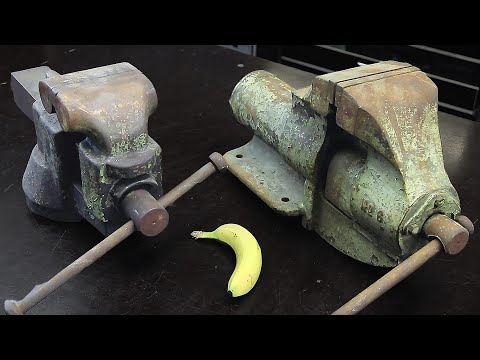 Restoring a Giant Rusty Vise