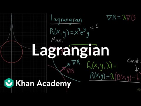 The Lagrangian