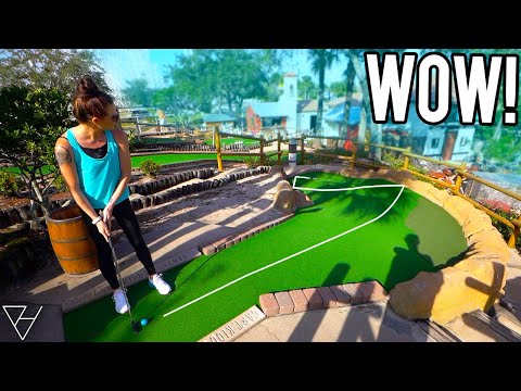 I Did Not Expect To Get A Mini Golf Hole In One Like That!