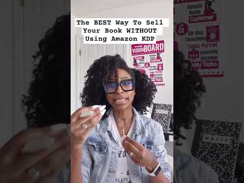 The BEST Way To Sell Your Book WITHOUT Using Amazon KDP. #writing #shorts