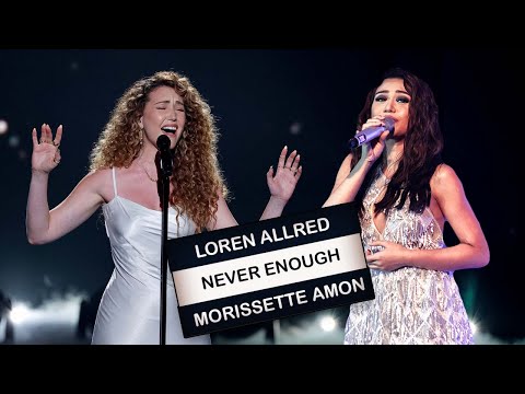 Morissette Amon & Loren Allred (AGT) - Never Enough David Foster Performance Reaction