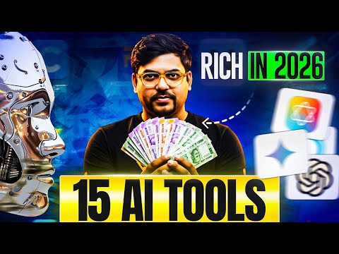 15 AI Skills You MUST Have to Become Rich in 2026 | Harsh Sir