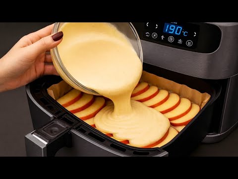 The famous Air fryer dessert that surprised the world! No oven! Only 2 eggs