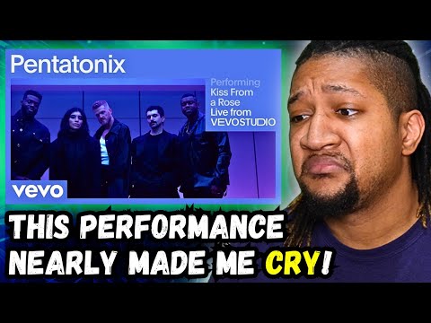 Reacting to Pentatonix - Kiss From A Rose (Live Performance) | Vevo