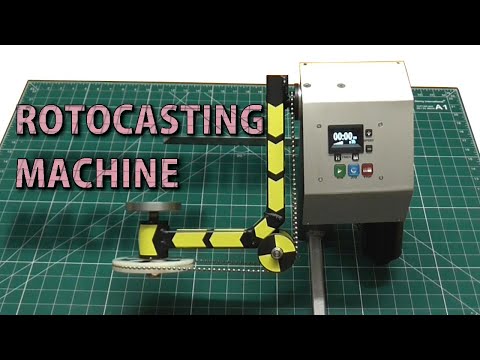 DIY Rotational casting machine